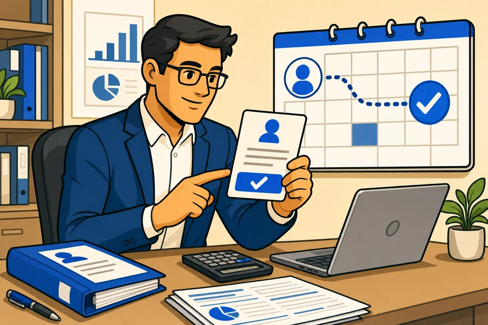 Accountants & CPAs trust-builder illustration for consultation requests stay obvious.