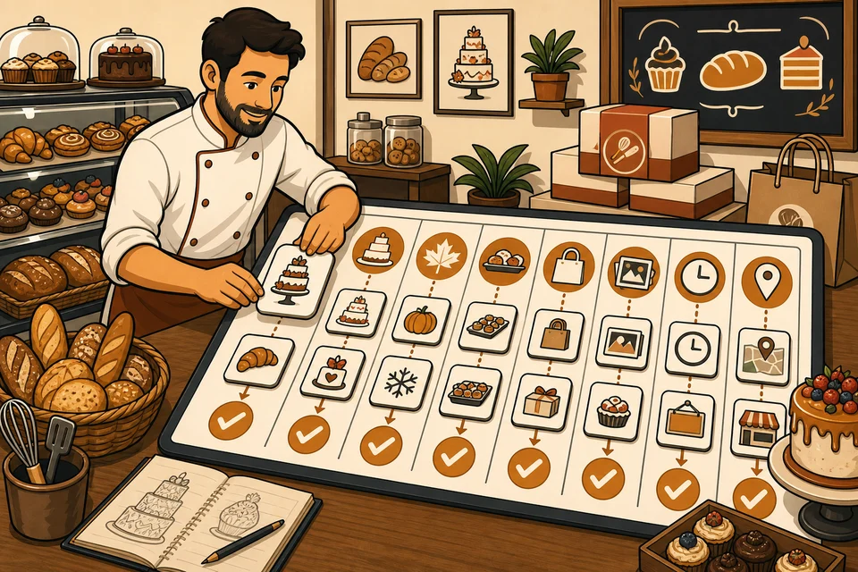 Bakeries trust-builder illustration for every major offer has a path.